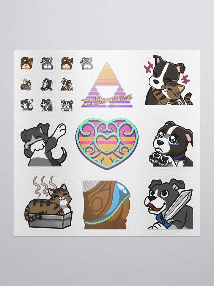 Pet Emotes Sticker Sheet product image (1)