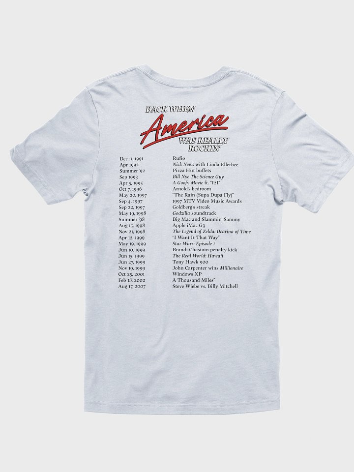 Back When America Was Really Rockin' T-Shirt product image (2)