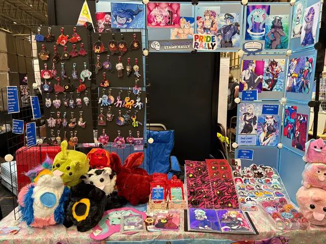 I’m at #animeconuk all weekend at ee16 near the back! I got cubes, ponies, pride and Vtubers! I’m in these stamp rallies so come see me! 