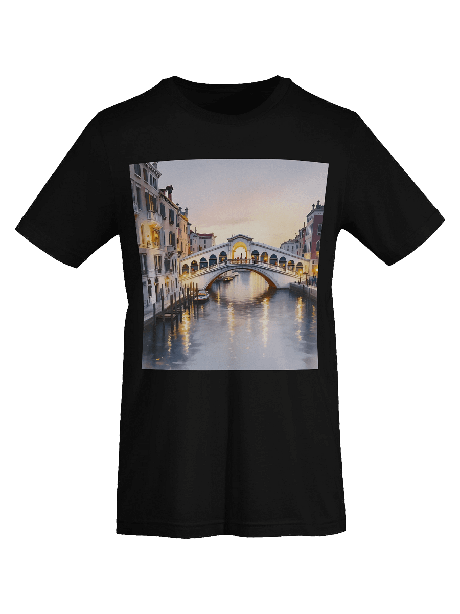 Rialto Sunset Canal T-Shirt product image (71)