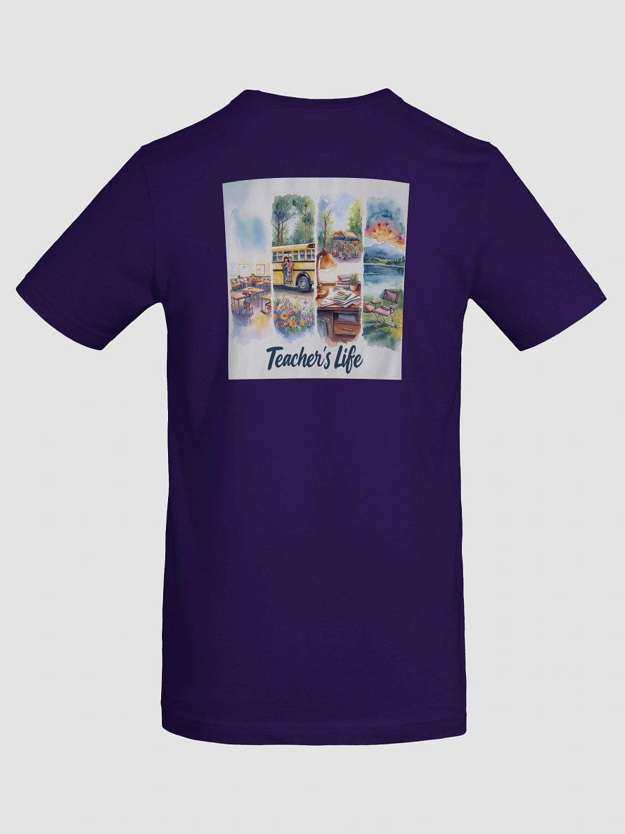 Teacher's Life Apple Pocket Tee product image (87)