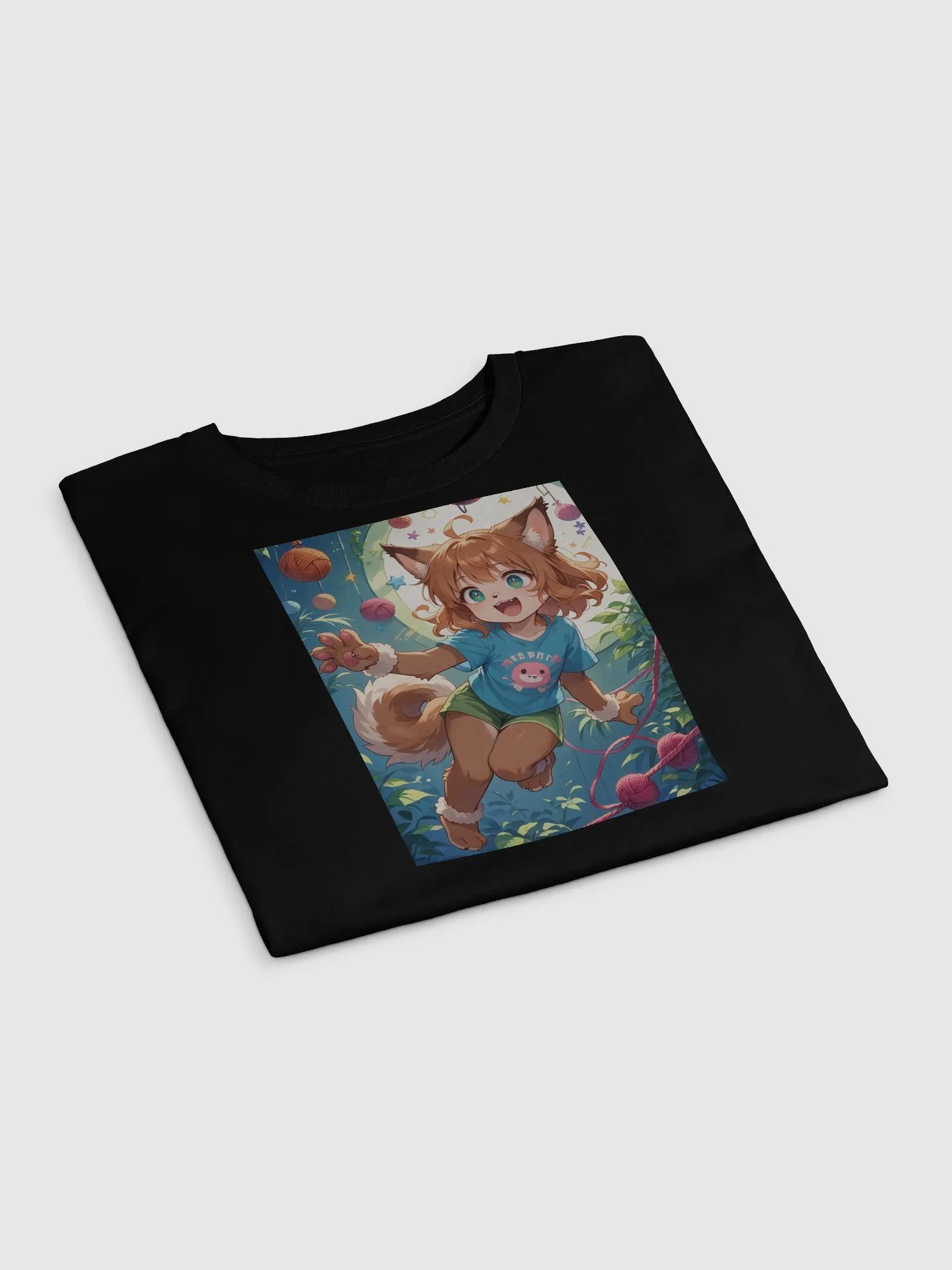 Animated Cat Girl Crop Top product image (19)