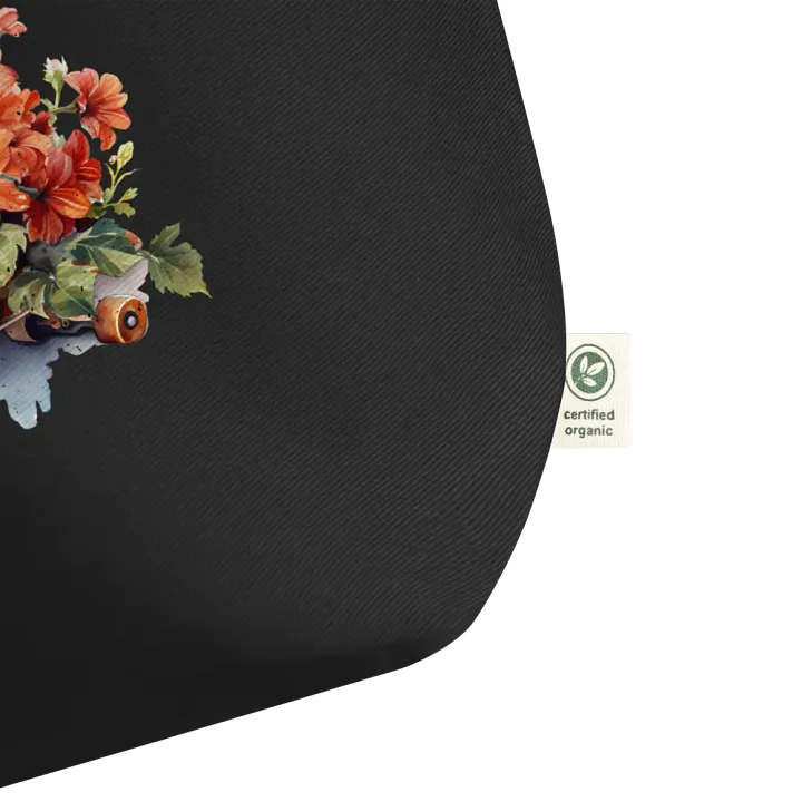 Skateboard And Flowers Tote product image (2)