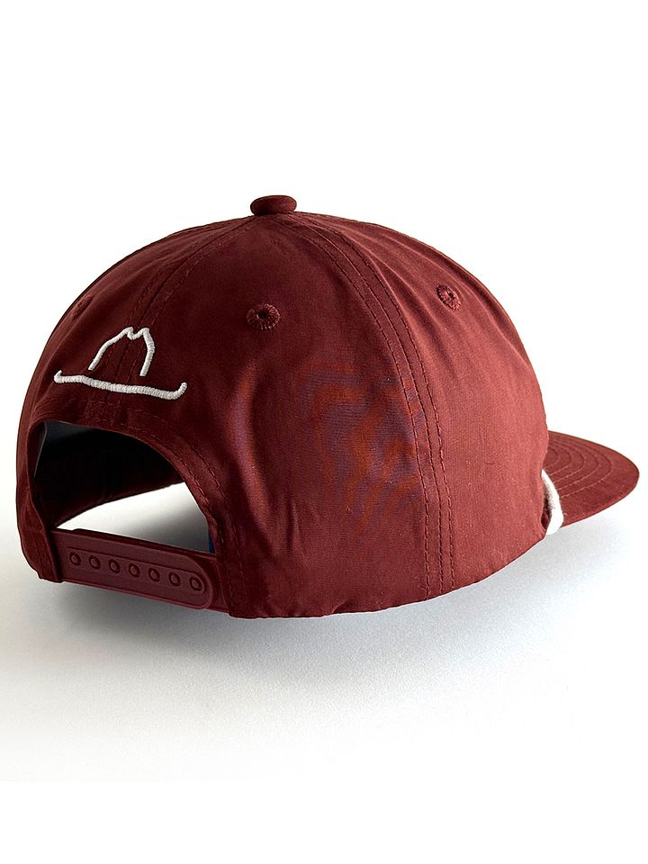 Vaquero Script Grandpa Hat Maroon product image (2)