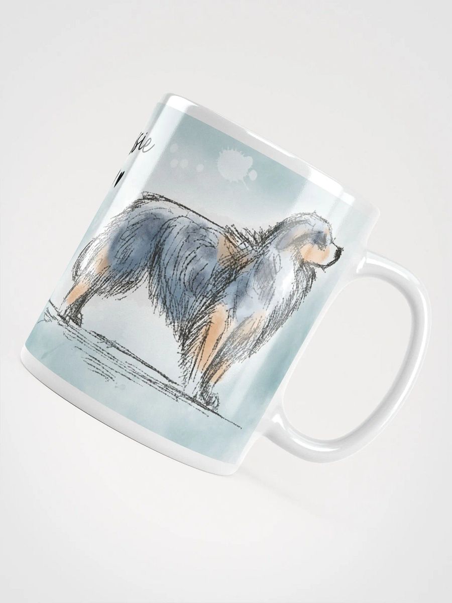 Hand Drawn Aussie Love White Glossy Mug product image (11)