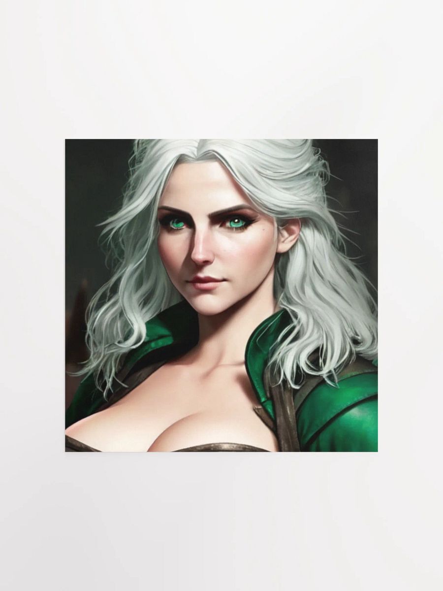 Serene Silver Beauty Poster product image (4)