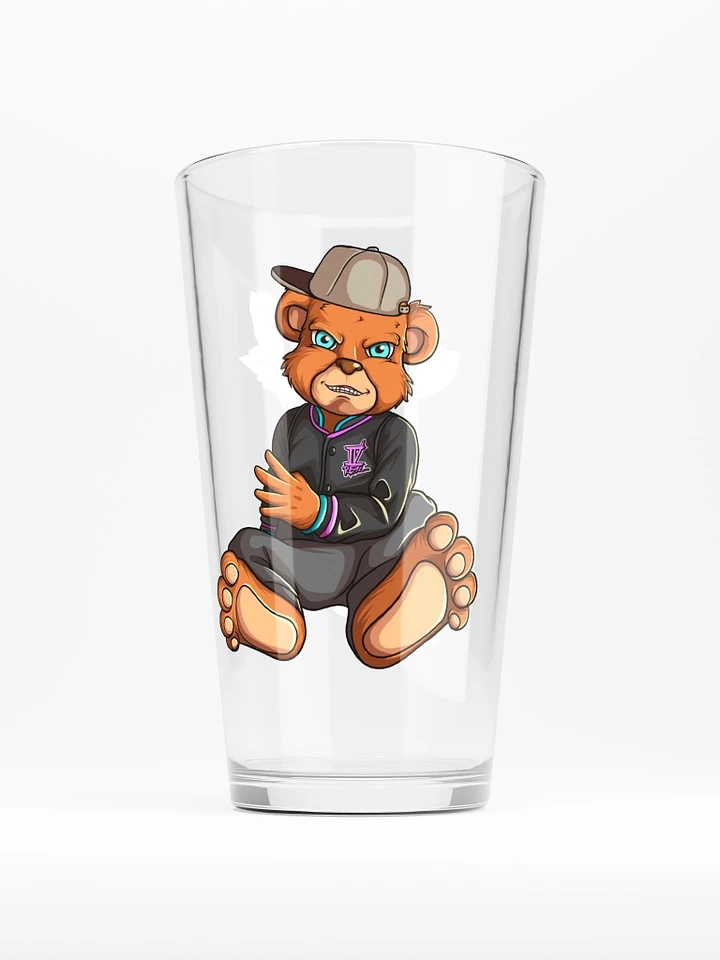 Sitting Bear Pint Glass product image (1)