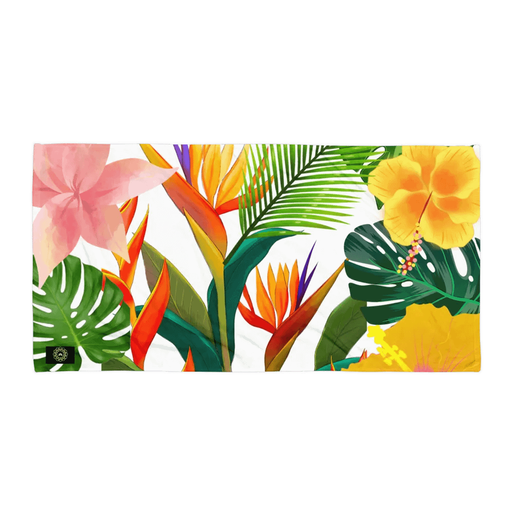 Tropical Oasis Sublimated Towel product image (1)