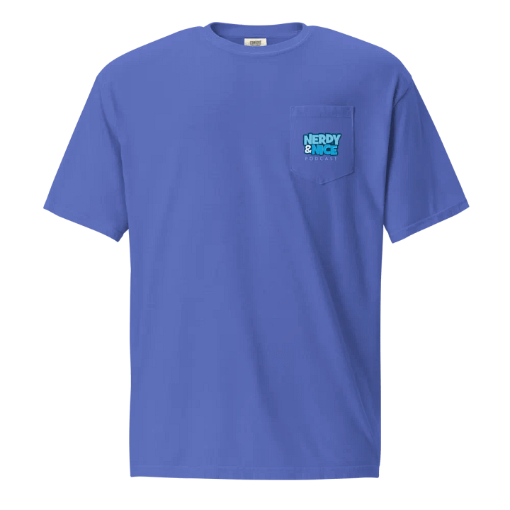 Nerdy & Nice Pocket Tee product image (1)