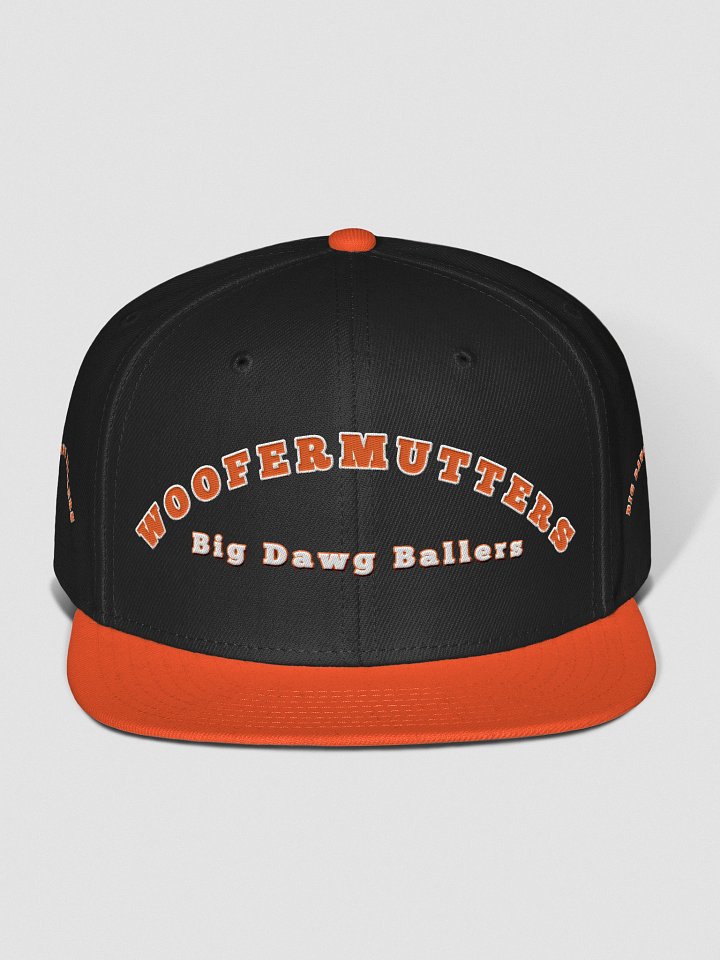 WooferMutter Snapback Cap - Embroidered product image (41)