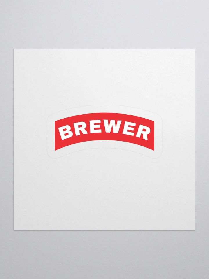 Sapper Brewer Sticker product image (2)