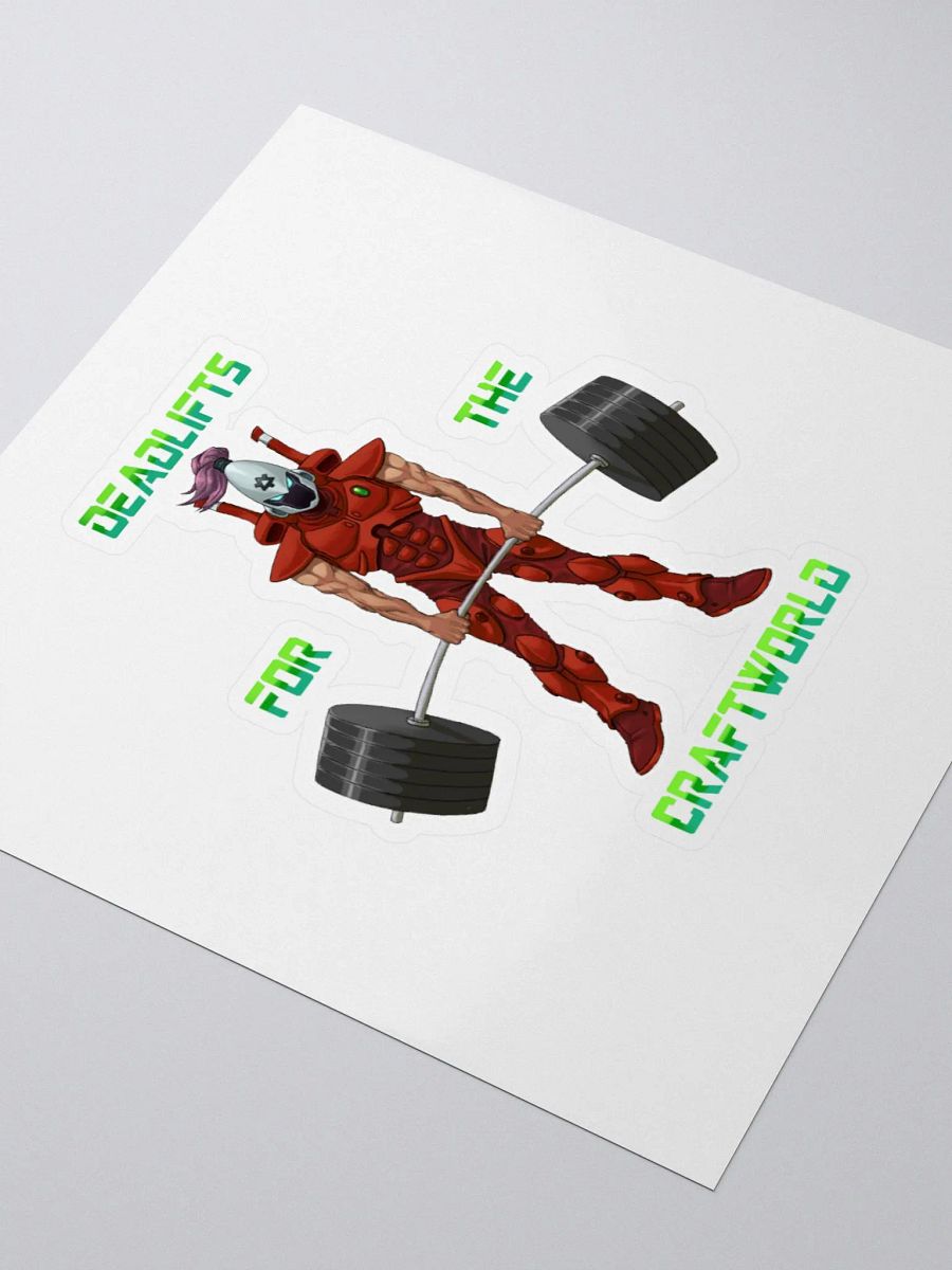 Deadlifts For The Craftworld! - Sticker product image (3)