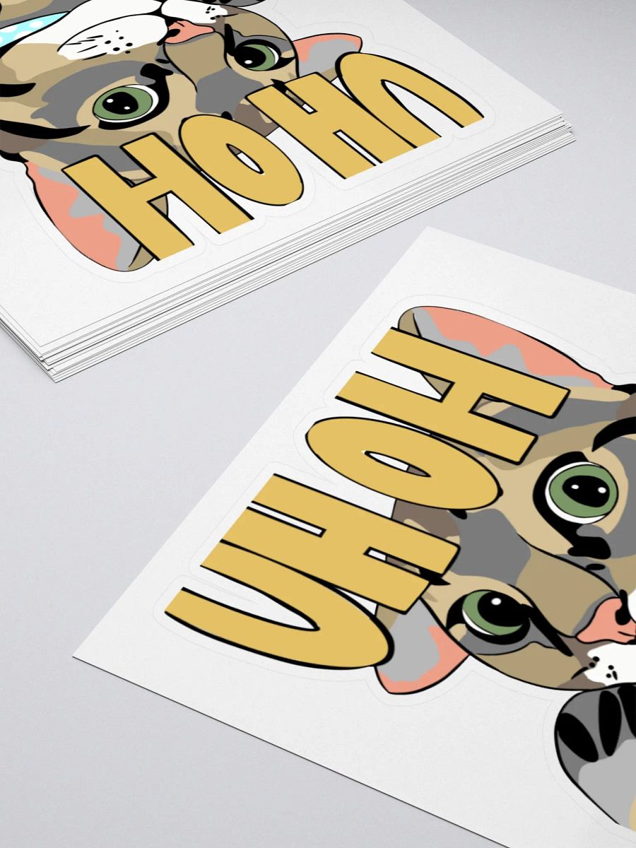 Uh oh Cheshire Sticker product image (12)
