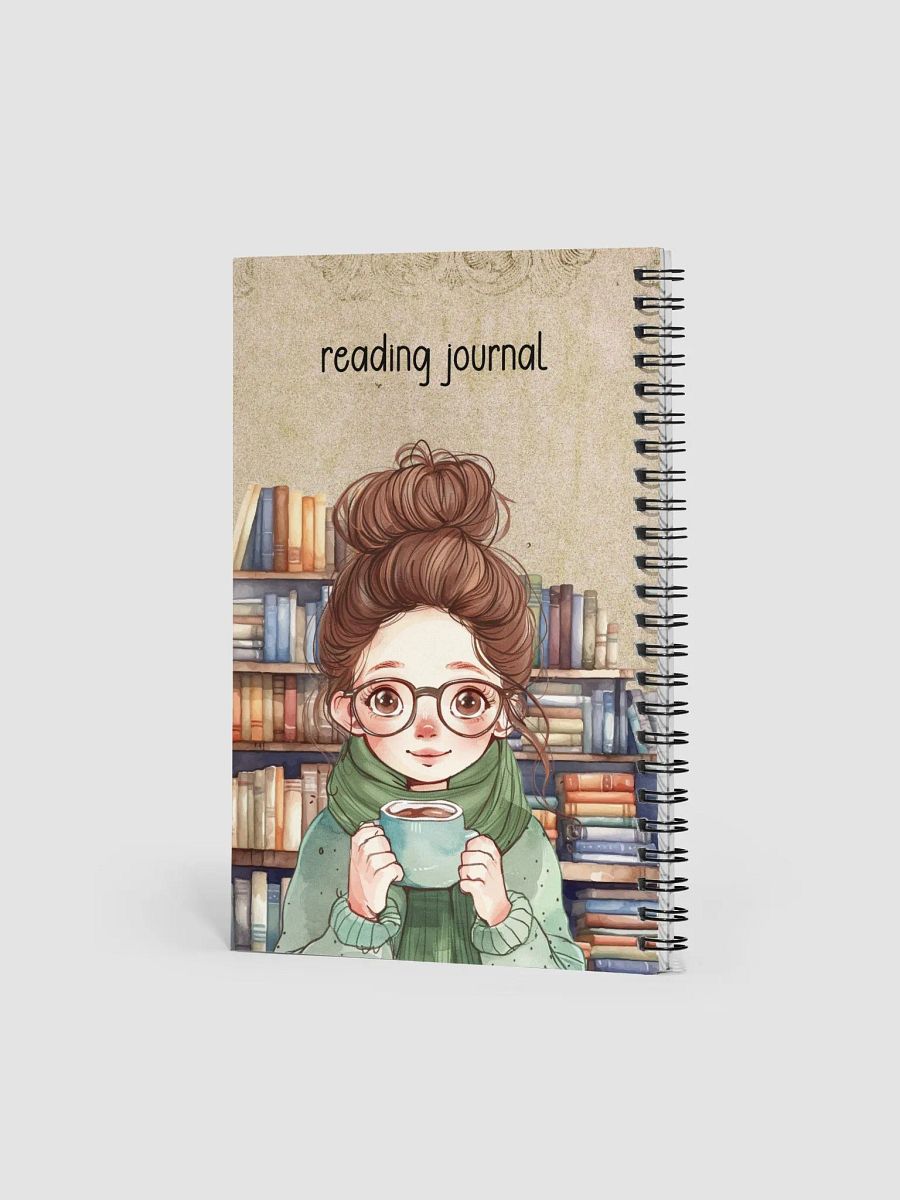 Fueled By Coffee And Fiction - Reading Journal For Coffee And Book Lovers product image (3)