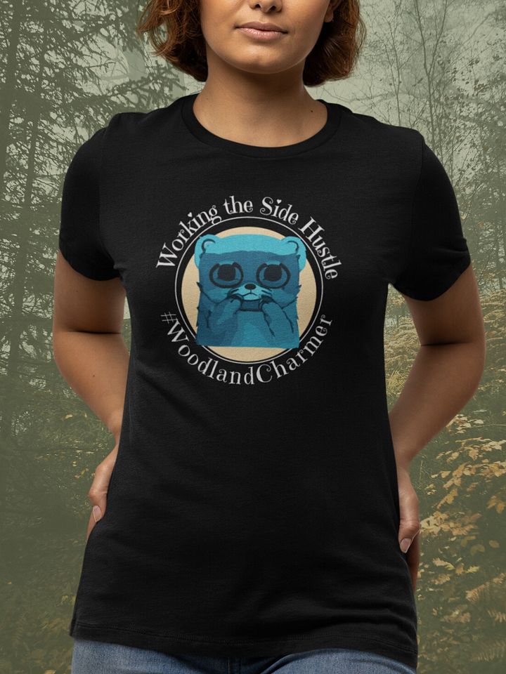 Root Riverfolk Company Shirt for Board Gamers, Working the Side Hustle Woodland Charmer *unofficial product image (2)