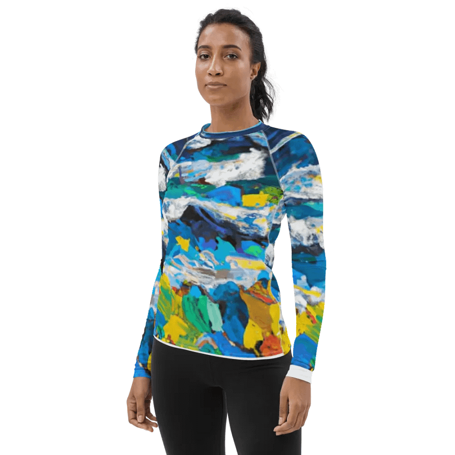 Energetic Waves Women's Rash Guard product image (7)