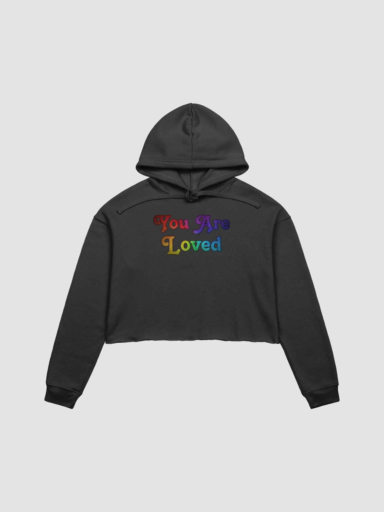 You are loved Cropped hoodie product image (3)