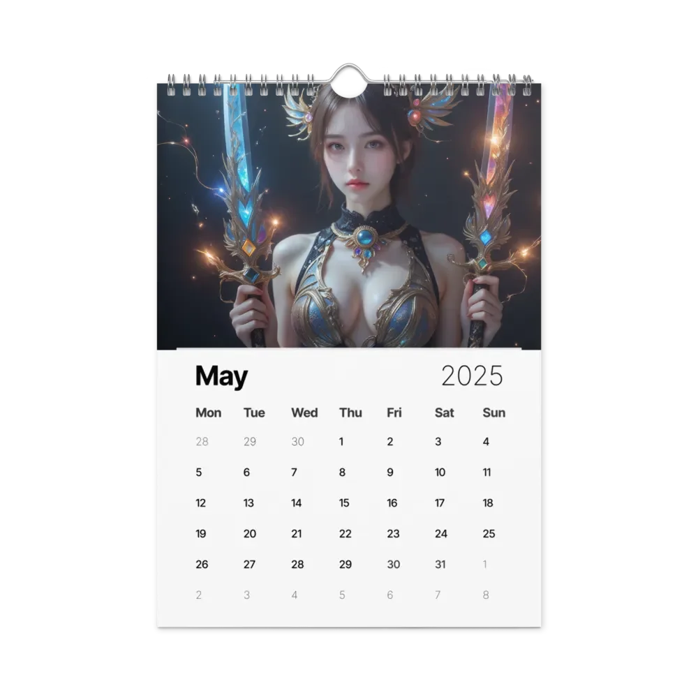 Fantasy Wall Calendar 2025 product image (11)