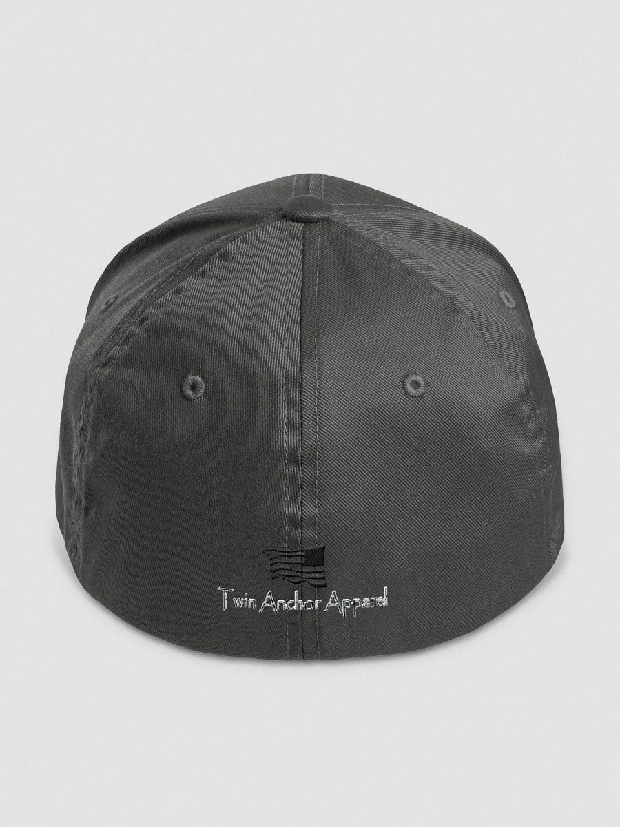 Black Marco tug Fitted Flexfit Cap product image (27)