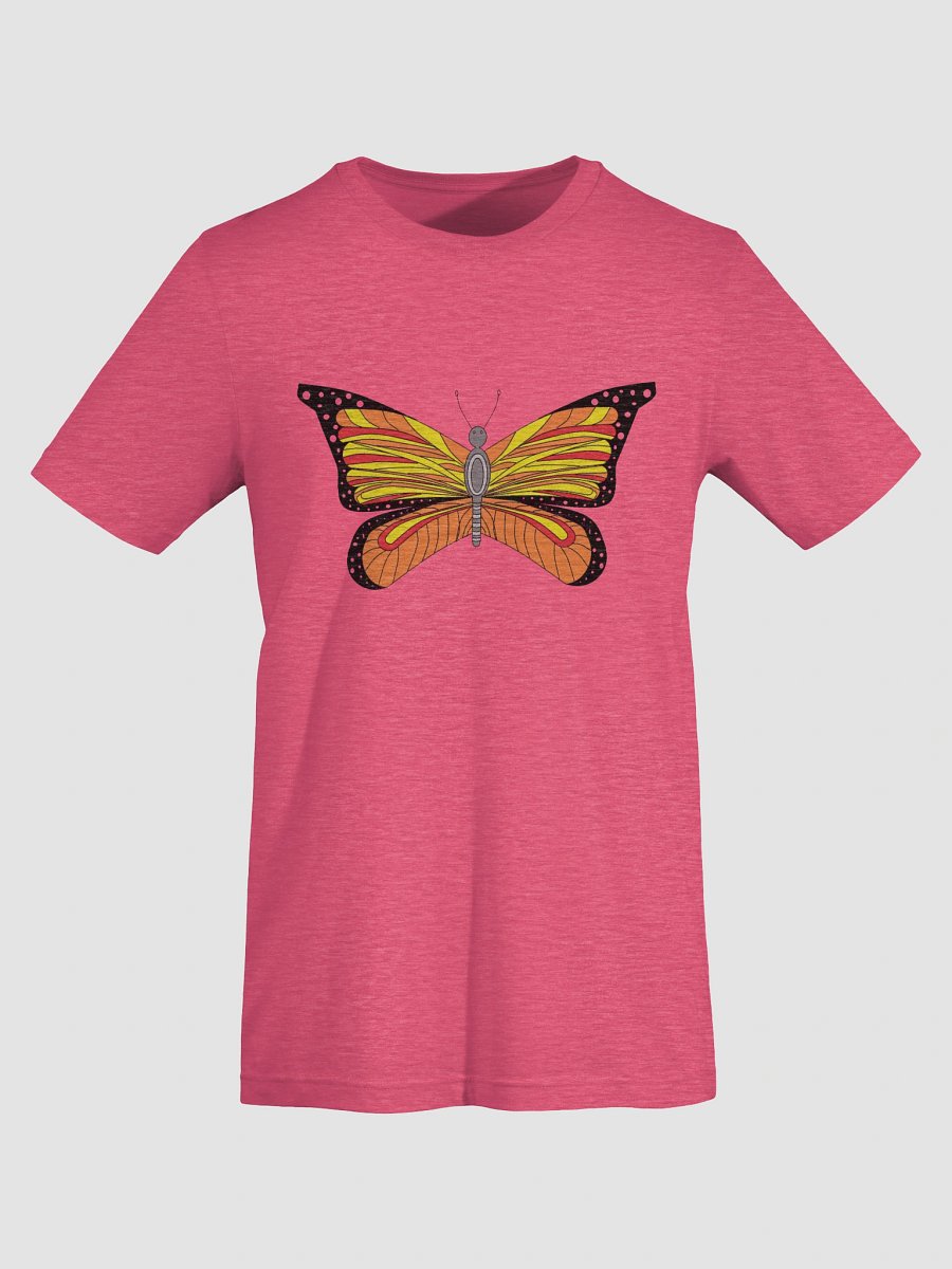 Vibrant Butterfly Symmetry T-Shirt product image (77)