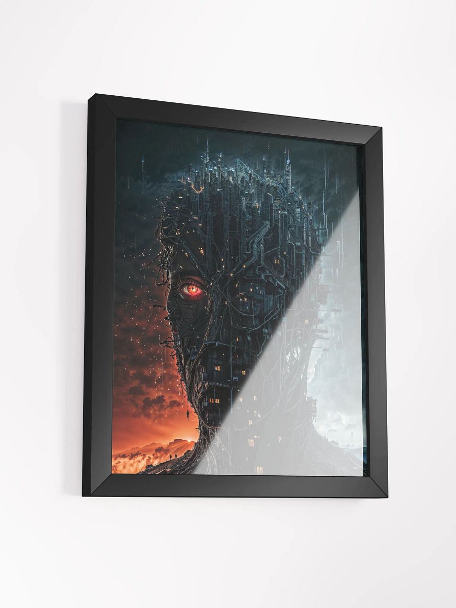 The City Wears a Face Framed Print product image (13)