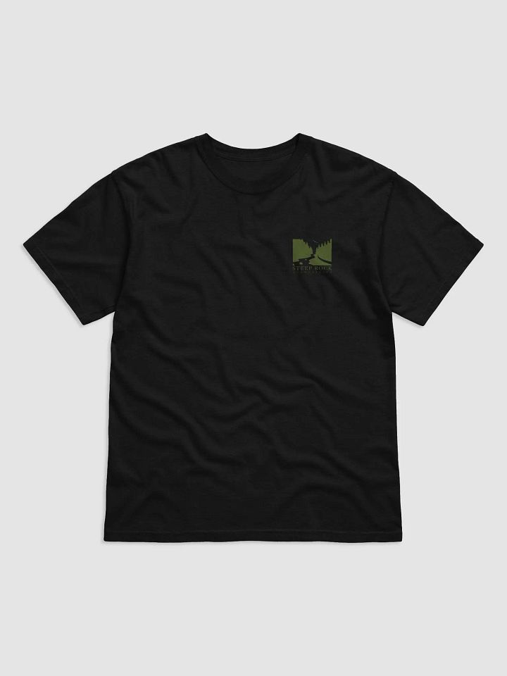 Steep Rock t-shirt (dark green logo) product image (2)