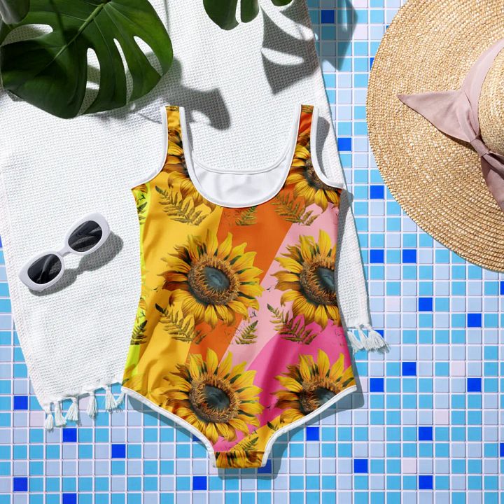 Shine Bright Like a Sunflower: All-Over Print Swimsuit product image (1)