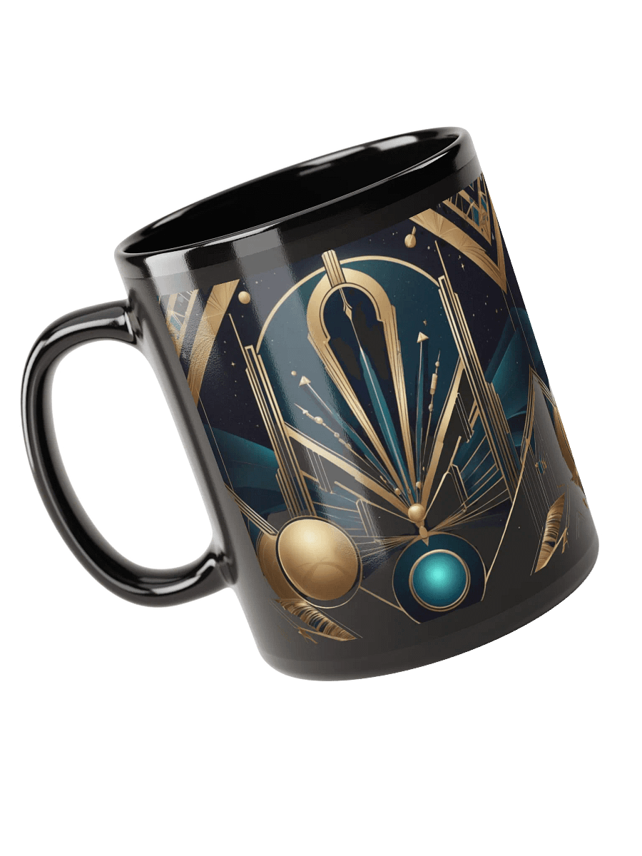 Black Glossy Mug product image (6)