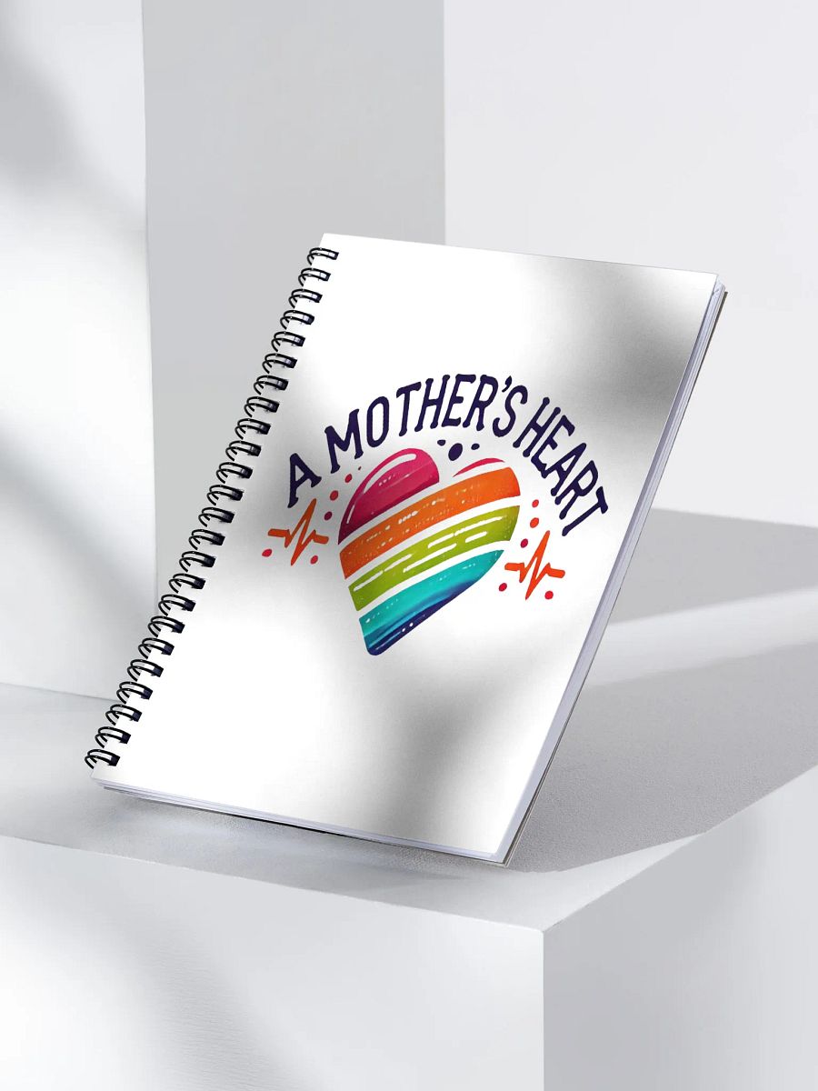 A Mother's Heart Spiral Notebook product image (3)