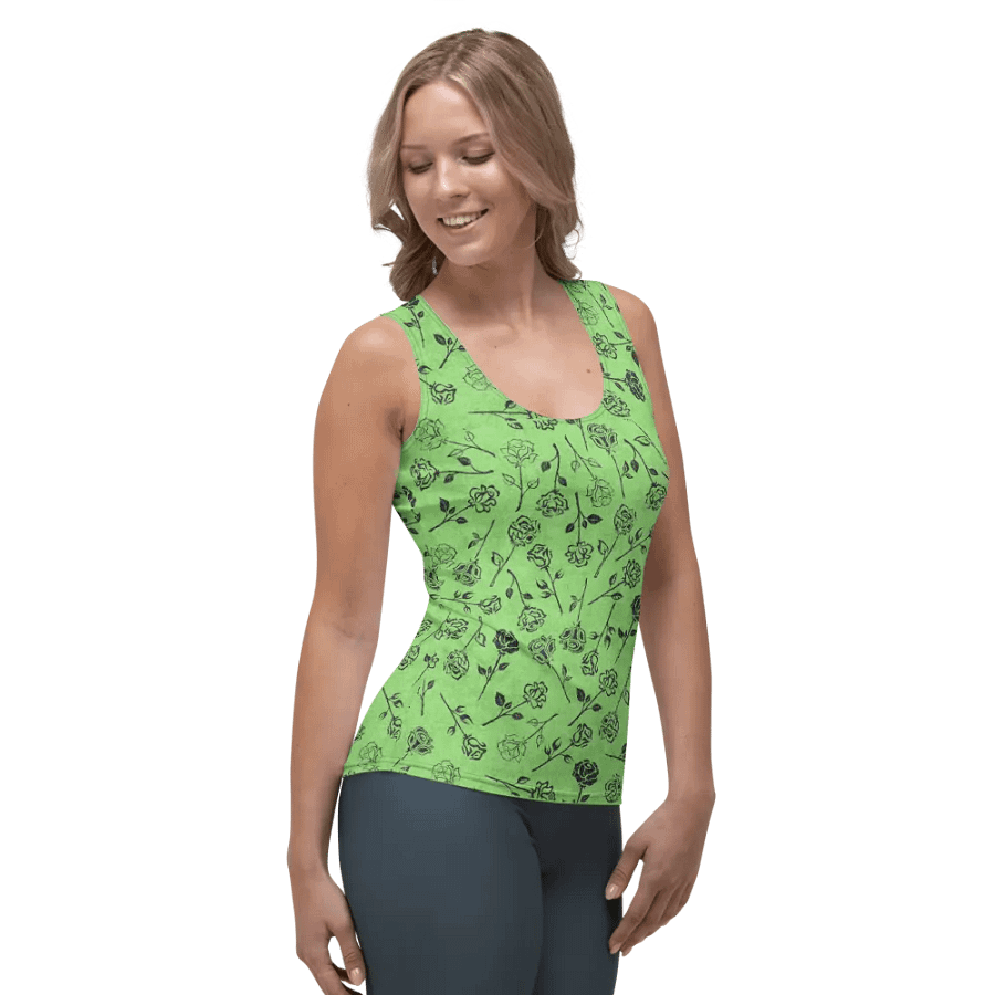 Floral Finesse Women's Tank Top product image (4)