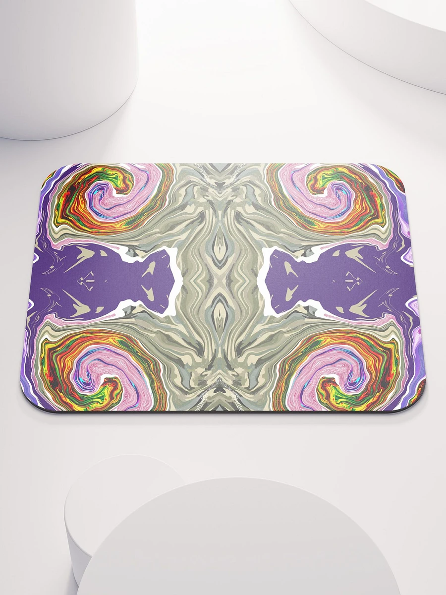 Liquid Design Mousemat (purple & green) product image (1)