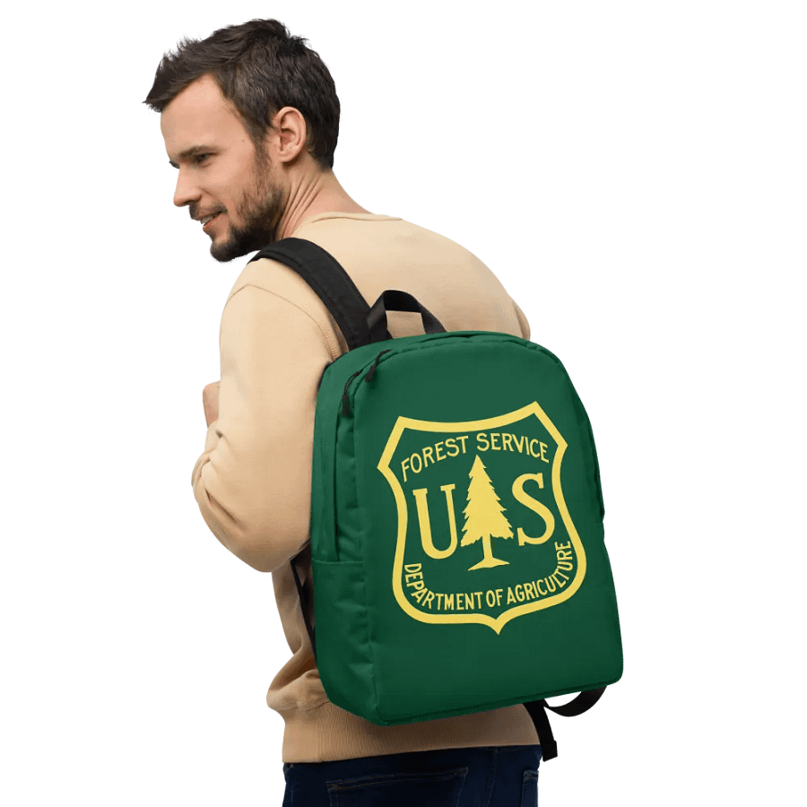 "Forest Service" Minimalist Backpack product image (5)