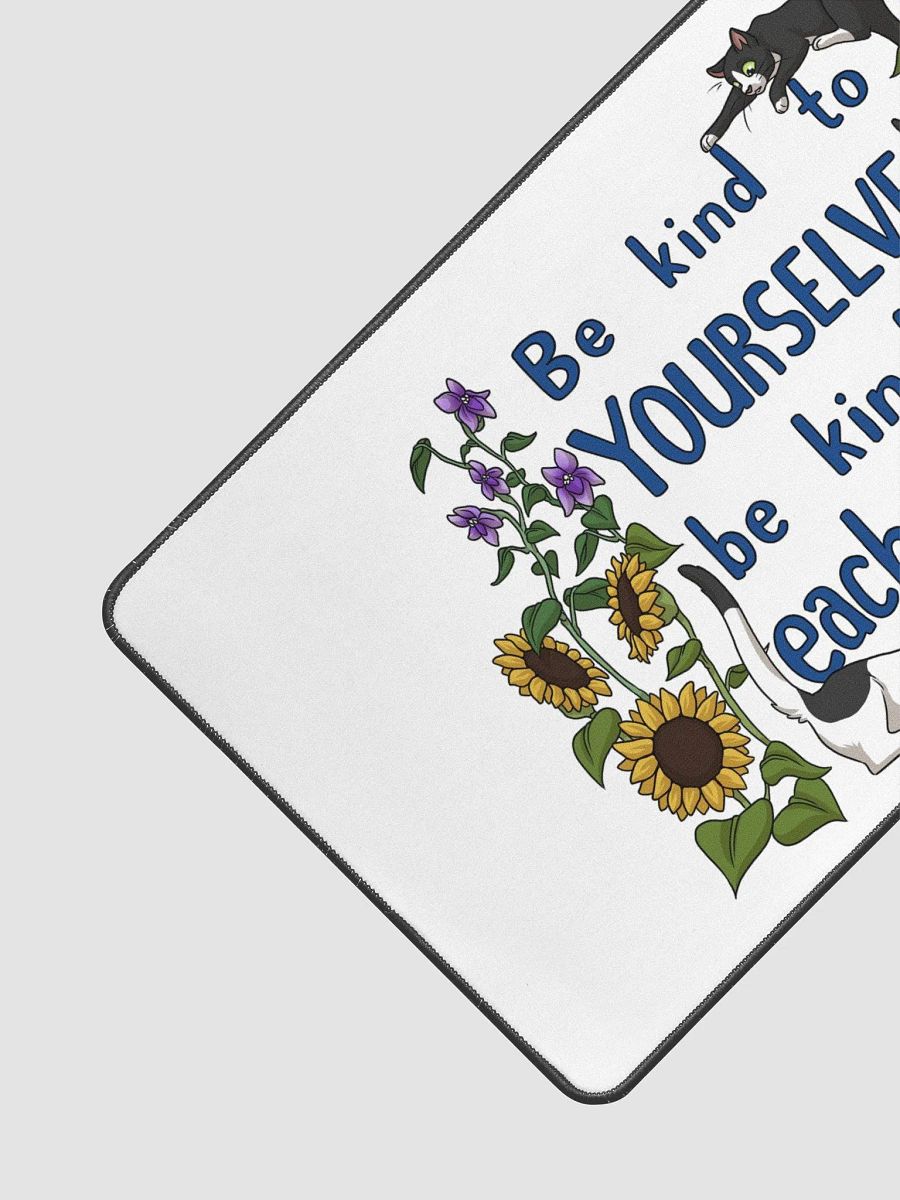 Be Kind Mouse Mat - White product image (2)
