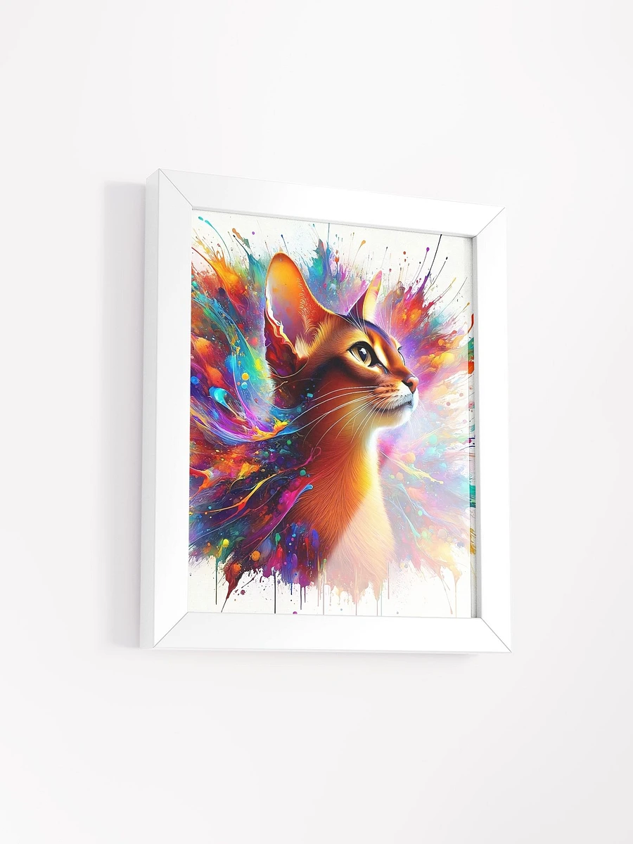 Framed High-Quality Matte Poster (in): Abyssinian product image (50)