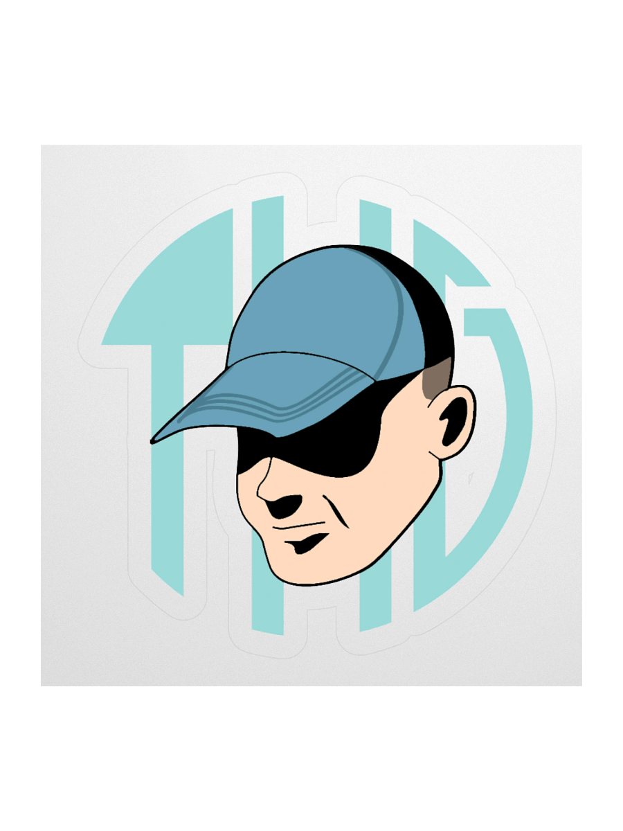 Ice Blue THG sticker set product image (2)