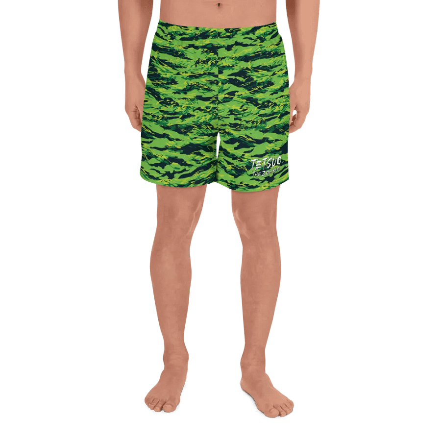 Green Camo Athletic Shorts product image (3)