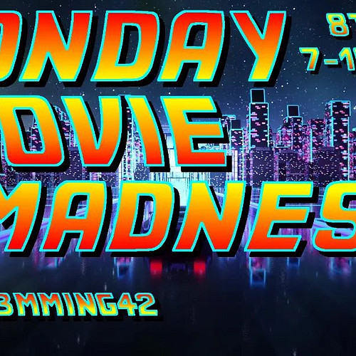 Don't forget to tune in this Monday for my movie night madness. Interactive quiz and lots of chat about the selected film @tw...