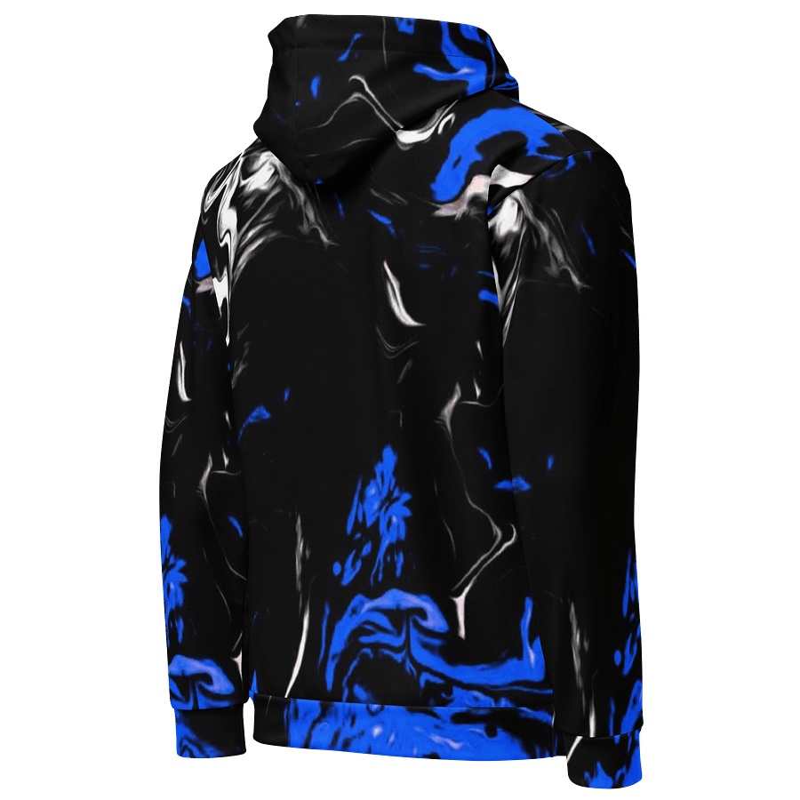 Marbled Monochrome Unisex Hoodie product image (6)