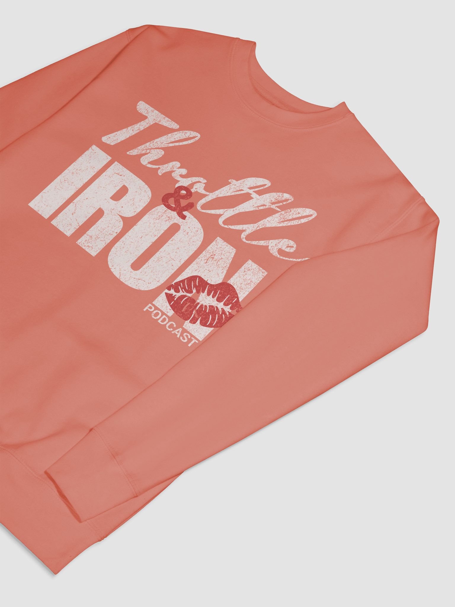 Throttle & Iron Podcast “Kissed by the Road” Sweatshirt product image (43)