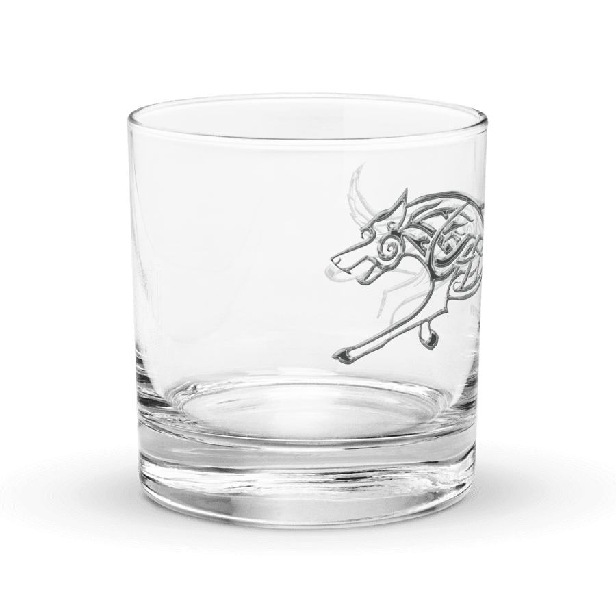 Chrome Malinois - Whiskey Rocks Glass product image (3)