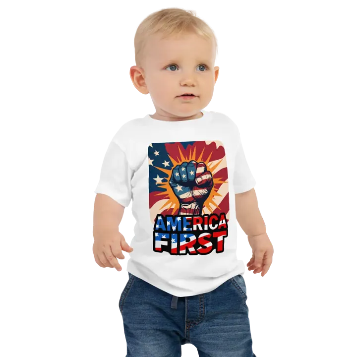 Baby T-Shirt: America First product image (6)