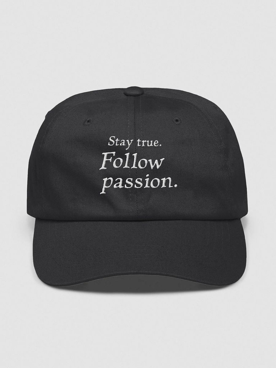 Stay True. Follow Passion. - The Ellen DeGeneres-Inspired Hat That Celebrates Your Authentic Journey product image (1)