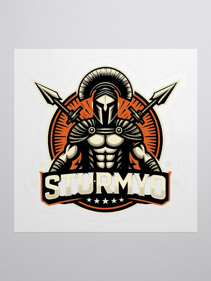 Sturmyo Warrior Logo Sticker product image (1)