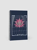 Lotus Vaporwave Notebook product image (1)
