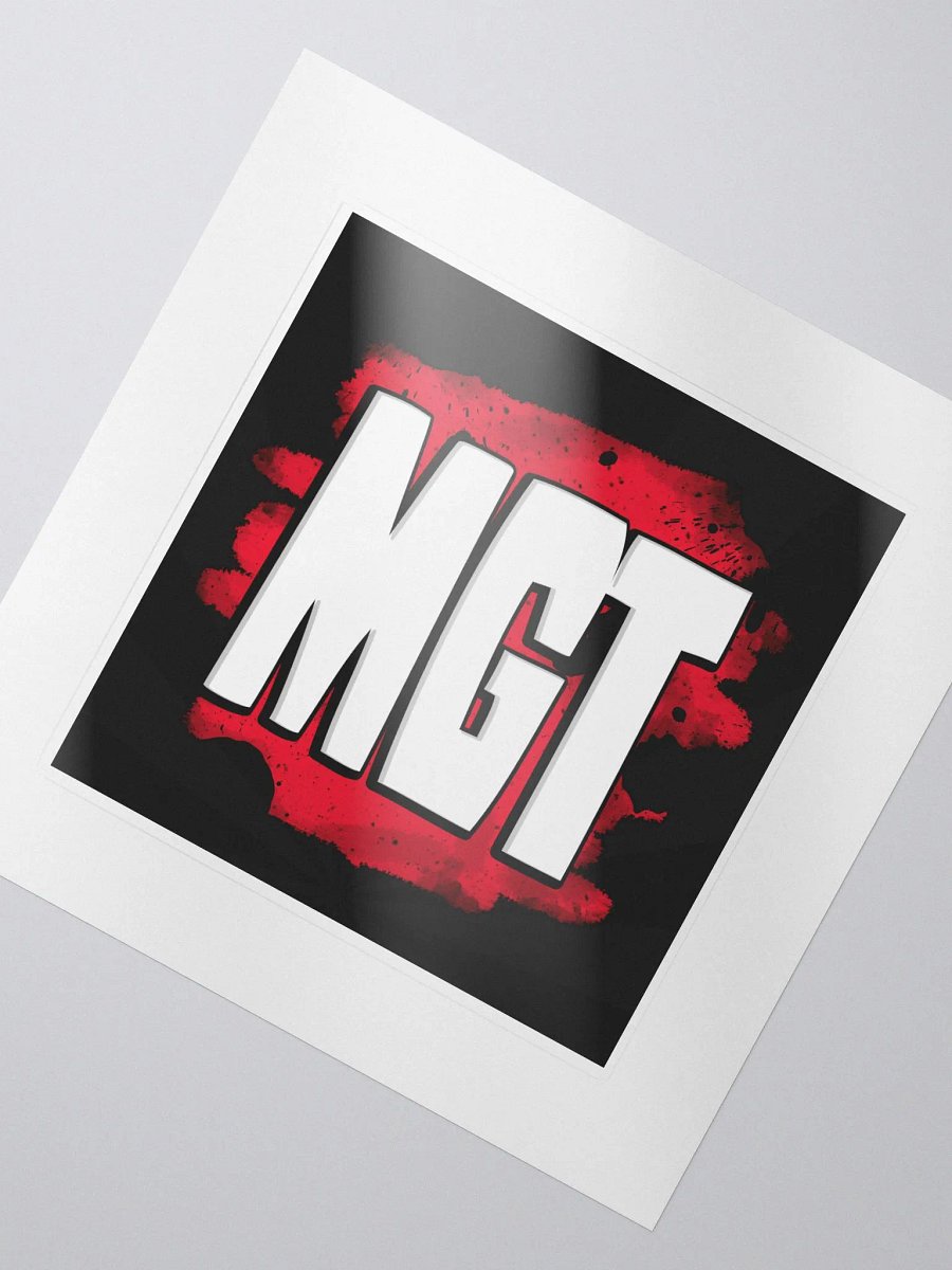 Red MGT Sticker product image (2)