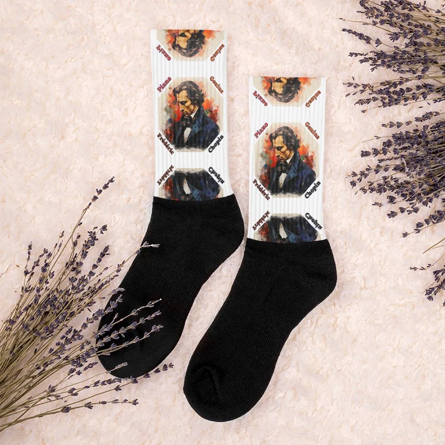 Frédéric Chopin - Piano Genius | Socks product image (4)