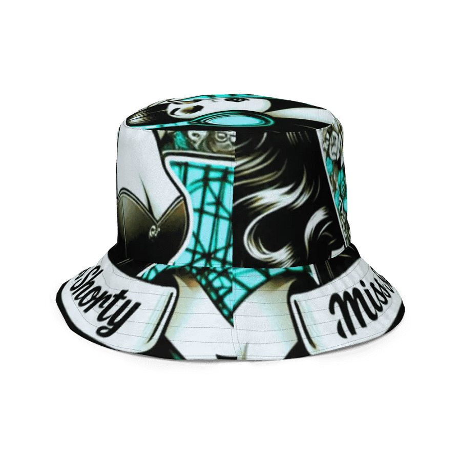 Reversible Bucket hat With Mysterious and Original Miss Shorty Logo product image (4)