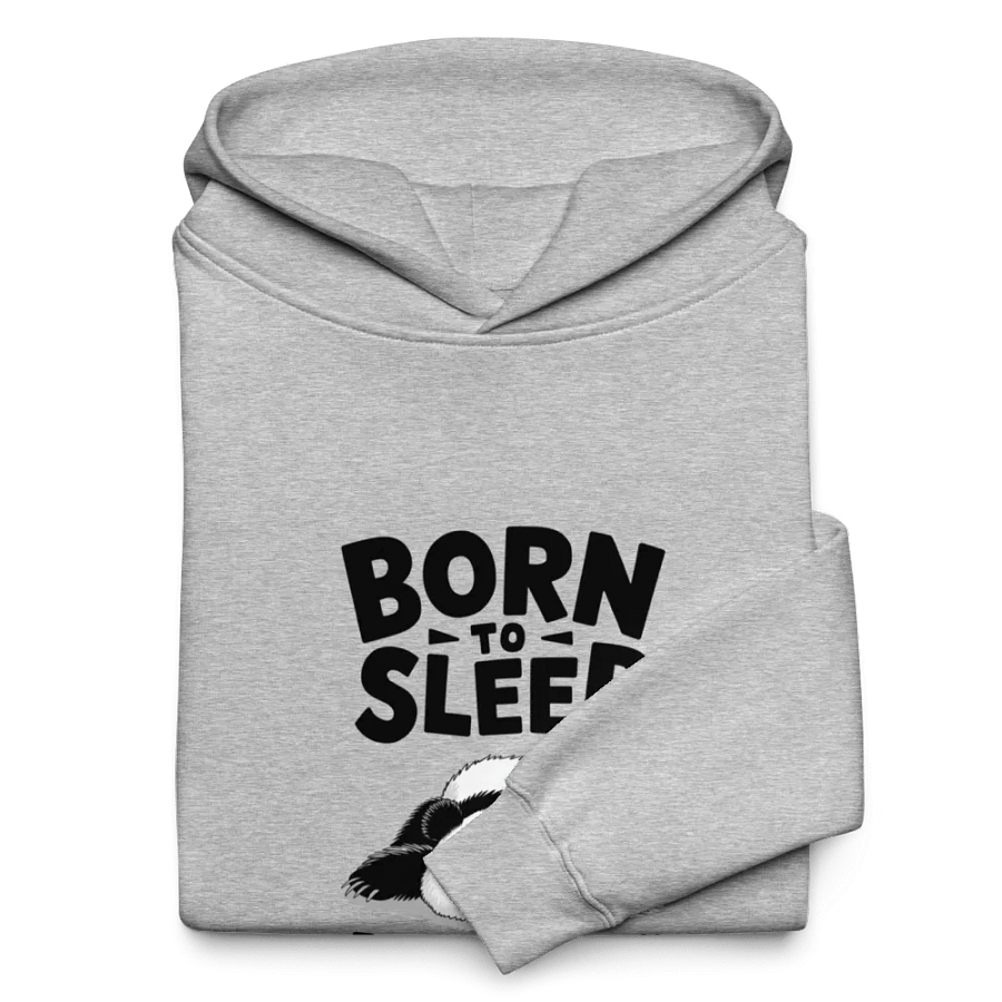 BORN TO SLEEP, FORCED TO WORK - AS Colour Unisex Premium Oversized Hoodie product image (10)