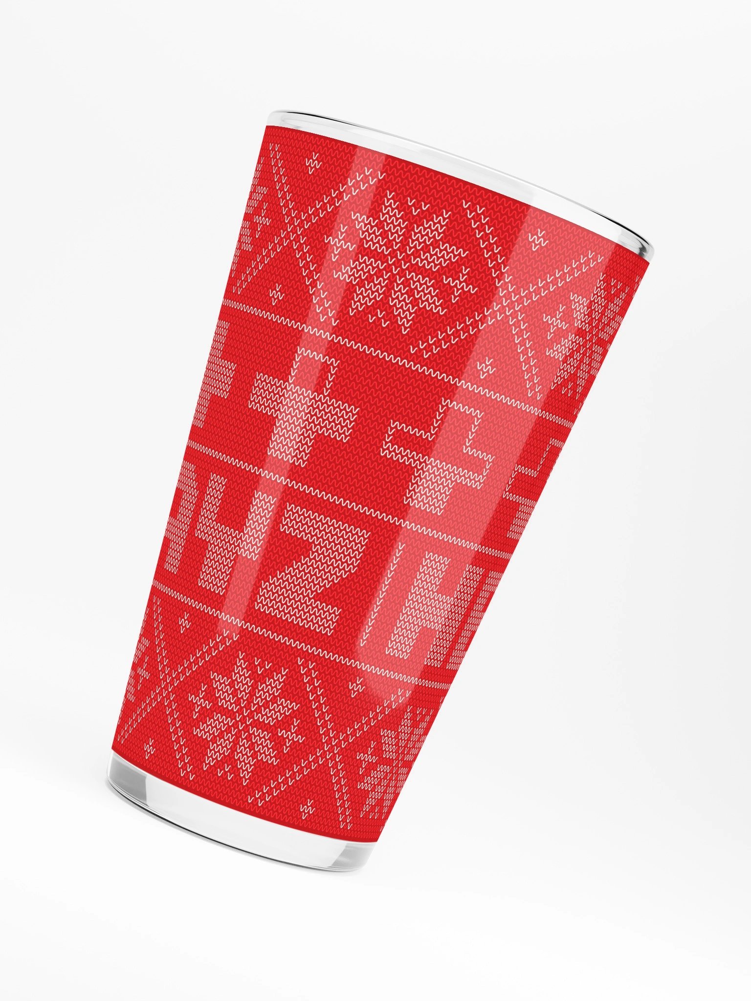 HappyBombs Festive Knit Pint Glass product image (6)