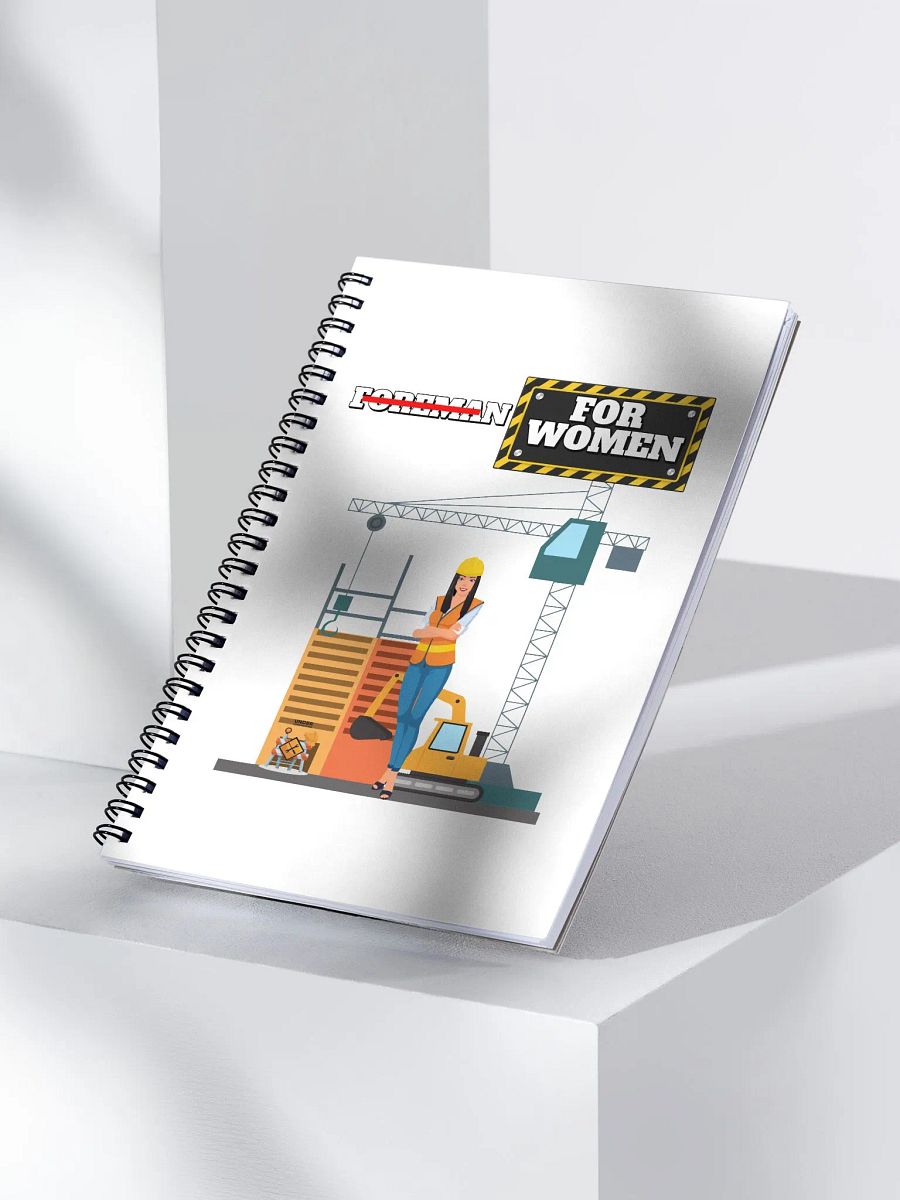 For Women Construction Spiral Notebook product image (4)